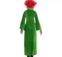 Costume da strega verde per donna