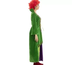 Costume da strega verde per donna