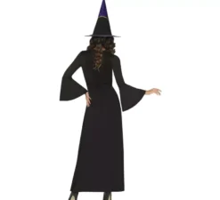 Costume da strega viola per donna