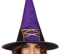 Costume da strega viola per donna