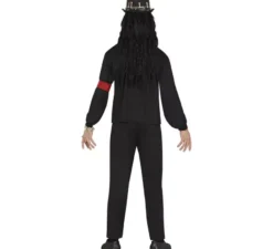 Costume da stregone teschio voodoo per uomo