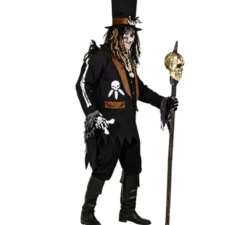 Costume da stregone voodoo da uomo
