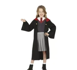 Costume da studentessa di magia rossa per bambina