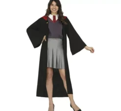 Costume da studentessa di magia rossa per donna