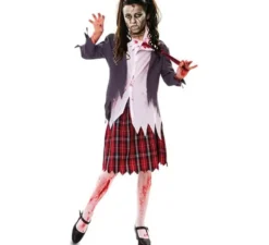 Costume da studentessa zombie per una donna