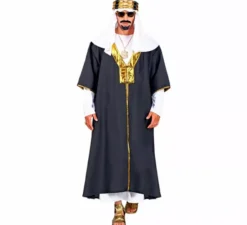 Costume da sultano arabo da uomo