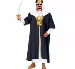 Costume da sultano arabo da uomo