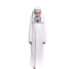 Costume da suora bianca per bambina