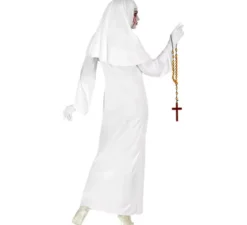 Costume da suora bianca per donna