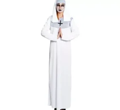 Costume da suora bianco per donna
