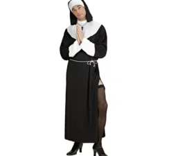 Costume da suora Carmelo Civettuola per adulto