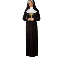 Costume da suora economico per donna taglia ML