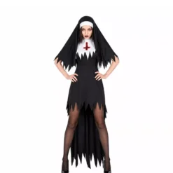 Costume da suora maledetta per donna