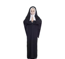 Costume da suora nera per bambina