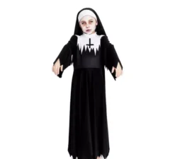 Costume da suora zombie con tunica a spillo per ragazza