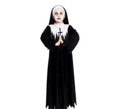 Costume da suora zombie con tunica a spillo per ragazza