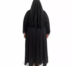 Costume da suora zombie con tunica chiodata da donna