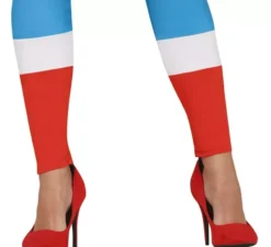 Costume da supereroe Capitan Blu per donna