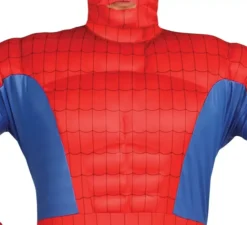 Costume da super eroe muscoloso per un uomo