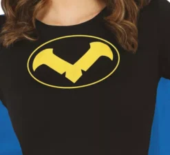 Costume da supereroe pipistrello per donna