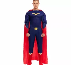 Costume da supereroe premium per uomo