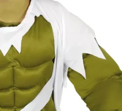 Costume da supereroe verde per un ragazzo