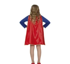 Costume da super eroina con gonna per bambina