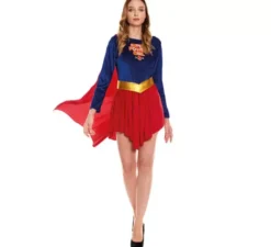 Costume da super eroina kryptoniana per donna