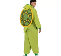 Costume da Tartaruga o Pigiama con cappuccio e coda per adulto