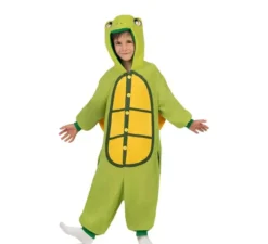 Costume da Tartaruga o Pigiama con cappuccio e coda per bambini