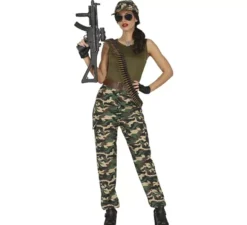 Costume da tenente soldato per donna
