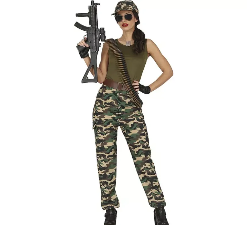 Costume da tenente soldato per donna