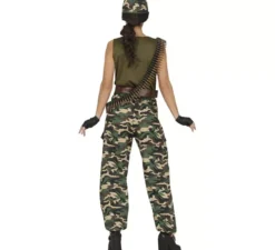 Costume da tenente soldato per donna