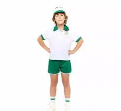 Costume da tennista retr� per ragazzi