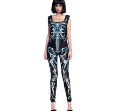 Costume da teschio per donna