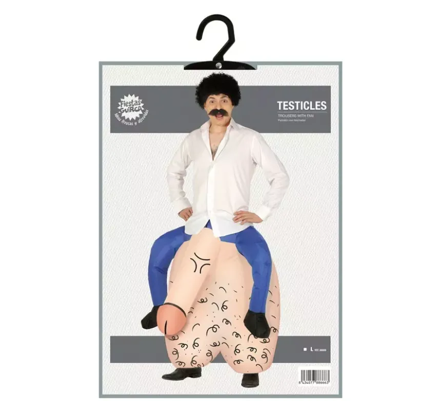 Costume da Testicoli gonfiabili da uomo