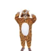 Costume da tigre con cappuccio e orecchie per bambino