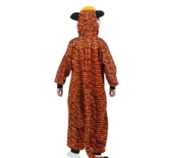 Costume da Tigre Oscura o Pigiama con cappuccio per bambini