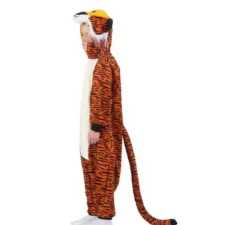 Costume da Tigre Oscura o Pigiama con cappuccio per bambini