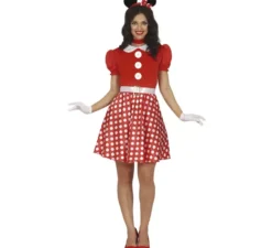 Costume da topo cartone animato per donna