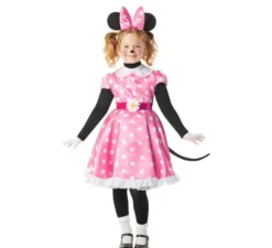Costume da topo dei cartoni animati per bambine