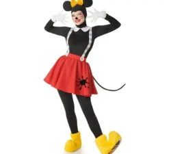 Costume da topo dei cartoni animati per donna