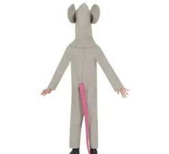 Costume da topo grigio con cappello per bambino