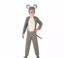 Costume da topo grigio per bambino