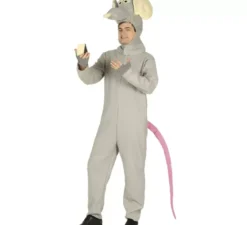 Costume da topo grigio per un uomo