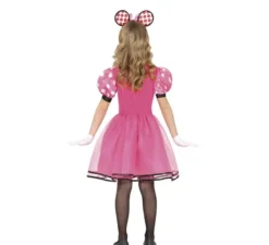 Costume da topolina rosa per bambina