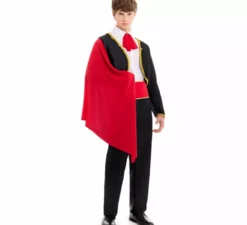 Costume da torero nero per uomo