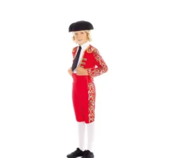 Costume da torero spagnolo rosso per bambino