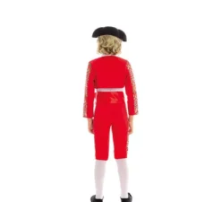 Costume da torero spagnolo rosso per bambino
