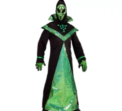 Costume da tunica da alieno spaziale da uomo